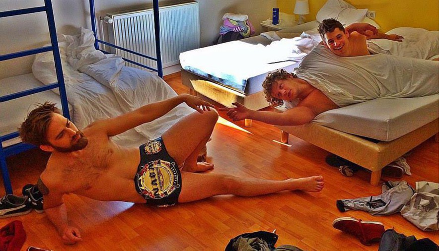 Kári Gunnarsson after winning the NAGA expert division in Germany